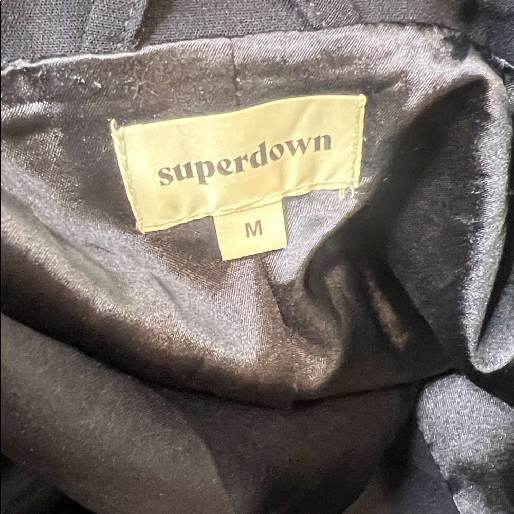 NWT Superdown Navy Button Front Blazer Dress size… - image 8